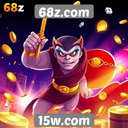 Visão geral dos jogos disponíveis em 68z.com